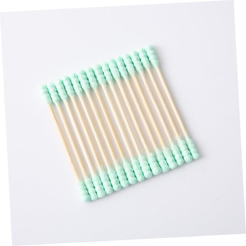 1000 قطعة مسحات قطنية مزدوجة الرأس للاستخدام مرة واحدة لتنظيف الأذن والمكياج والحرف اليدوية - Image 5