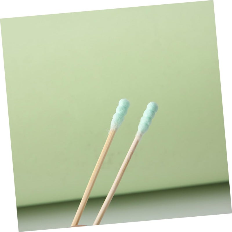 1000 قطعة مسحات قطنية مزدوجة الرأس للاستخدام مرة واحدة لتنظيف الأذن والمكياج والحرف اليدوية - Image 3