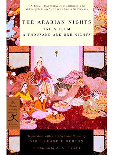 The Arabian Nights Tales From A Thousand And One Nights By Burton, Richard - Byatt, A. S. Paperback 