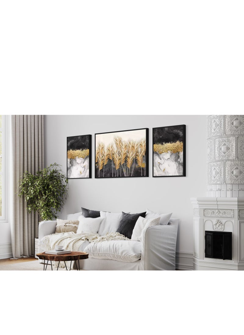 Gold White Black Canvas Framed Wall Art - pzsku/ZE784A88B0E0ECDE81C69Z/45/_/1683378703/b5e4bf58-d44e-489a-8ccf-2ebfe253d692