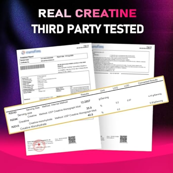 VYHTHY Creatine Monohydrate Gummies – with Collagen, BCAAs, L-Glutamine, Biotin, Zinc, Vitamin D3 & Hyaluronic Acid – Daily Pre & Post Workout Recovery, Sugar-Free (60 Gummies) - Image 2