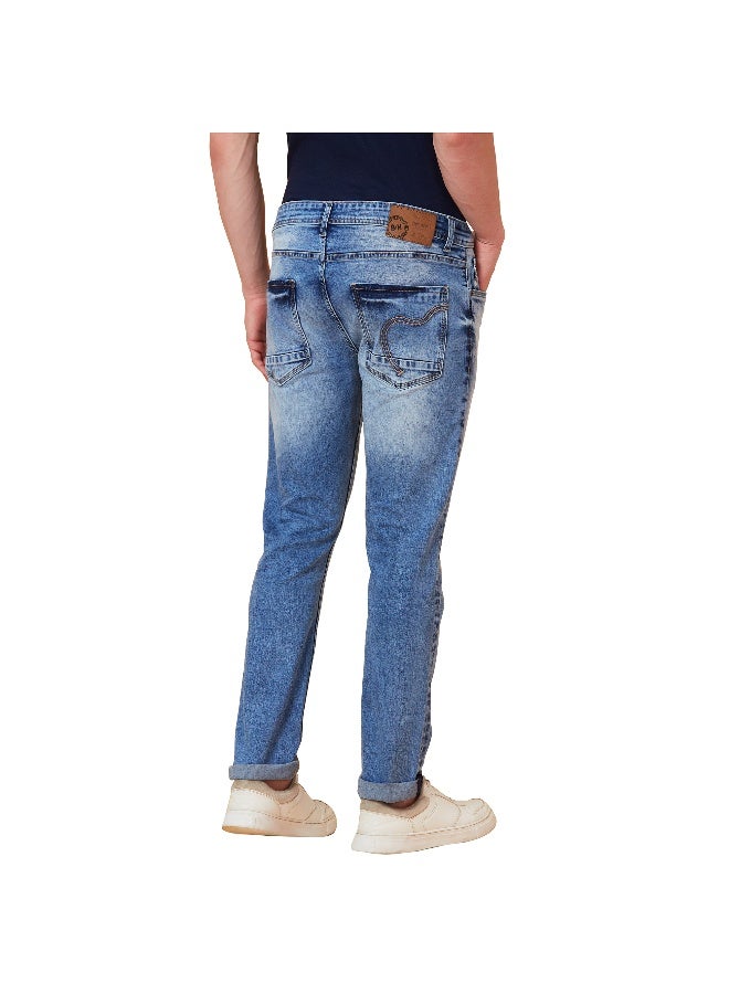 Being Human Mens Mid Tone Slim Fit Denims - Image 3