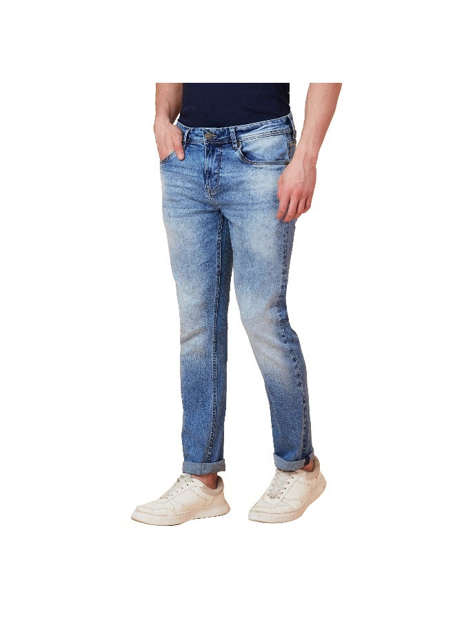 Being Human Mens Mid Tone Slim Fit Denims - Image 4