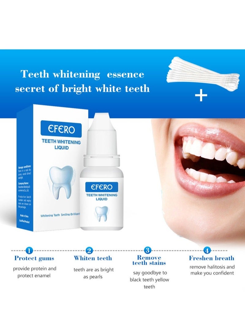 efero Teeth Whitening Essence Powder Clean Oral Hygiene Whiten Teeth Remove Plaque Stains Fresh Breath Oral Hygiene Dental Tools - Image 5