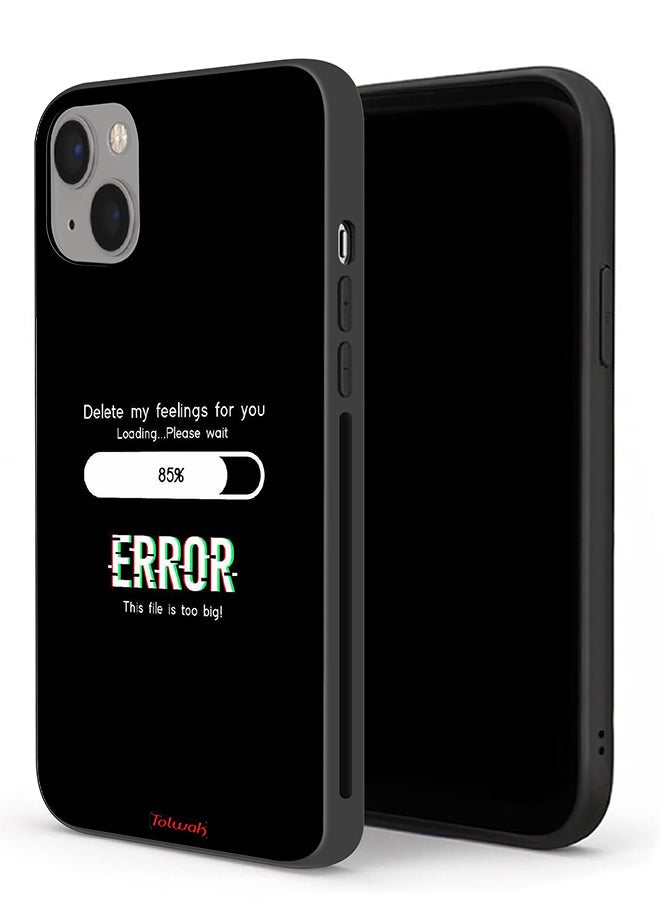 Tolwak Apple iPhone 13 Protective Case Delete My Feelings For You - Image 1