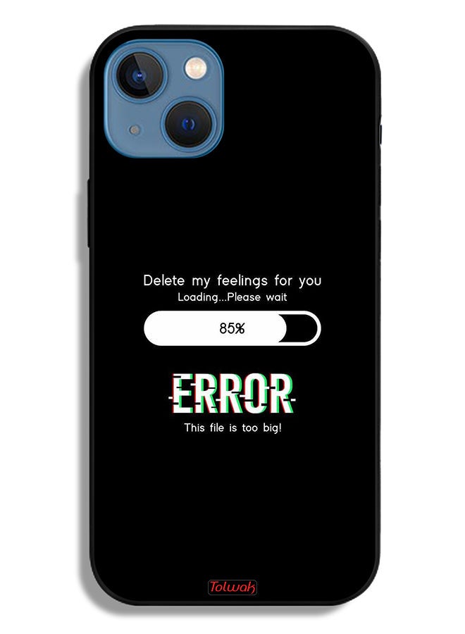 Tolwak Apple iPhone 13 Protective Case Delete My Feelings For You - Image 2