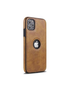 TWEGGON iPhone 11 pro Max Case, Luxury Vintage Premium Leather Back Cover Soft Protective Mobile Phone Case for iPhone 11 pro max 6.5" Brown  - Image 1