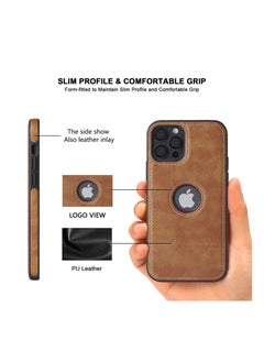 TWEGGON iPhone 11 pro Max Case, Luxury Vintage Premium Leather Back Cover Soft Protective Mobile Phone Case for iPhone 11 pro max 6.5" Brown  - Image 5