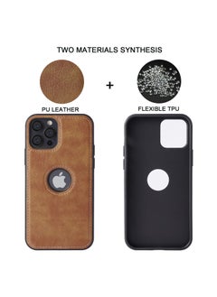 TWEGGON iPhone 11 pro Max Case, Luxury Vintage Premium Leather Back Cover Soft Protective Mobile Phone Case for iPhone 11 pro max 6.5" Brown  - Image 3
