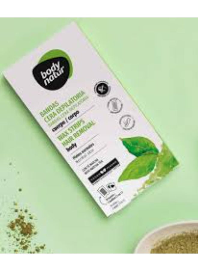 بادي ناتور شرائح شمع الجسم من بودي ناتشر للبشرة العادية - ١٦ شريحة - Image 2