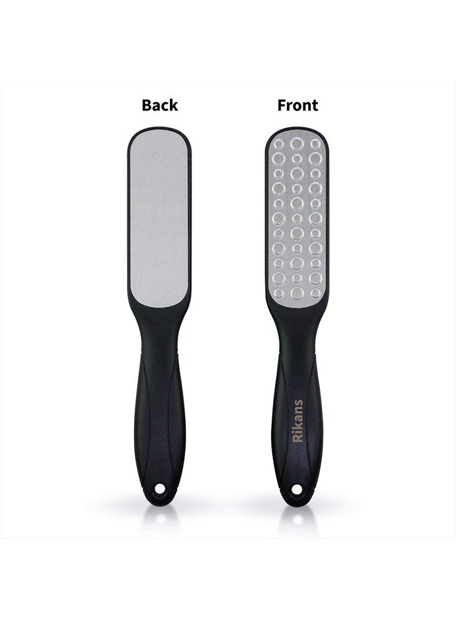 Rikans Colossal Foot File, Professional Foot Rasp Callus Remover, Foot Care Pedicure Tool to Remove Hard Skin,Can Be Used on Wet or Dry Skin, Surgical Grade Stainless Steel File (Foot File Set) - Image 2