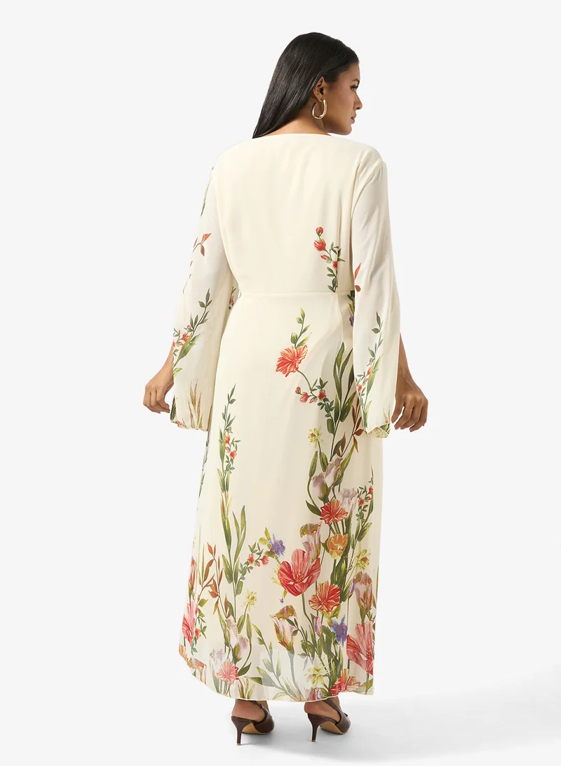 Ella Plus Floral Print Dress