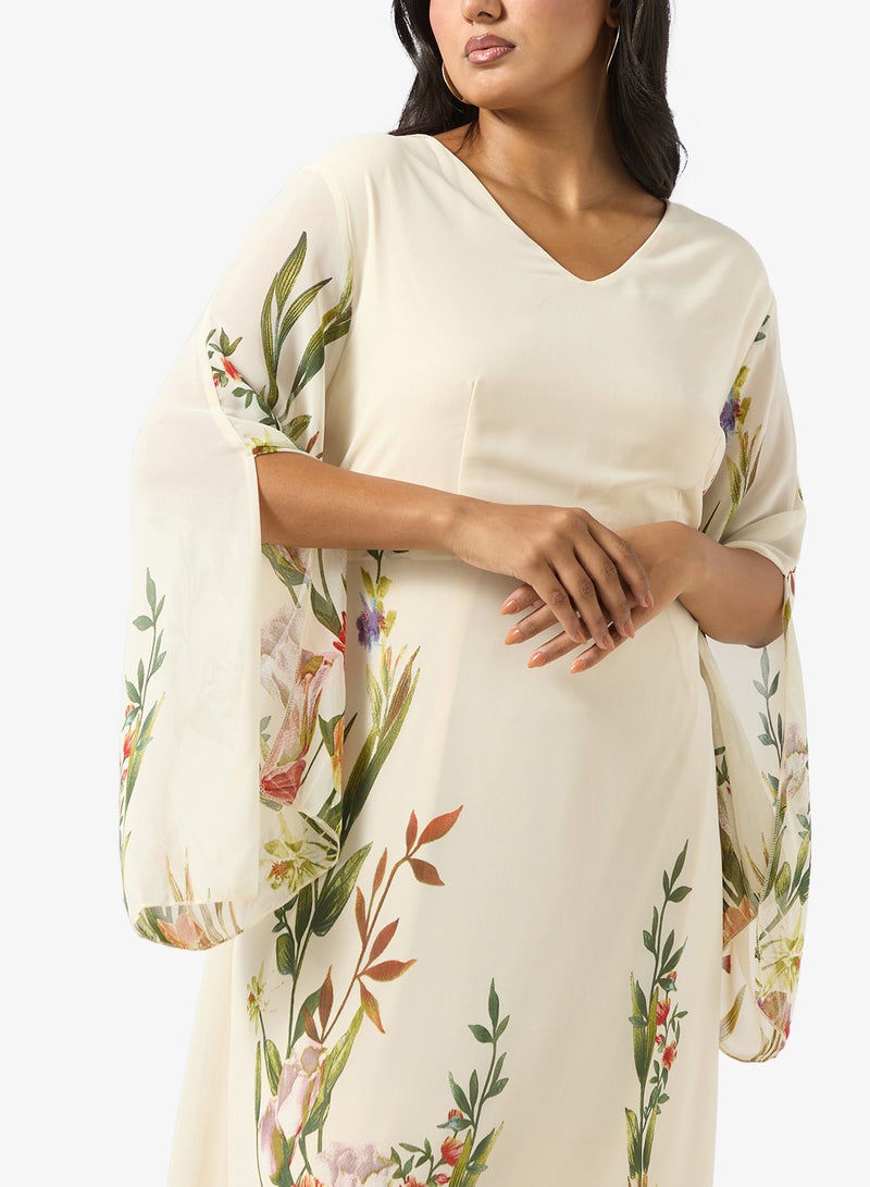 Ella Plus Floral Print Dress - Image 3