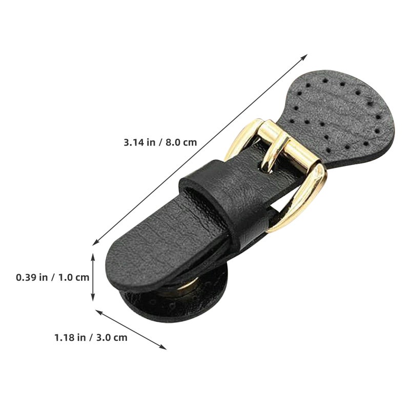 2 Sets Purse Closure Buckle Leather Buckle Magnetic Buckle Magnetic Closures for Purses - Image 2