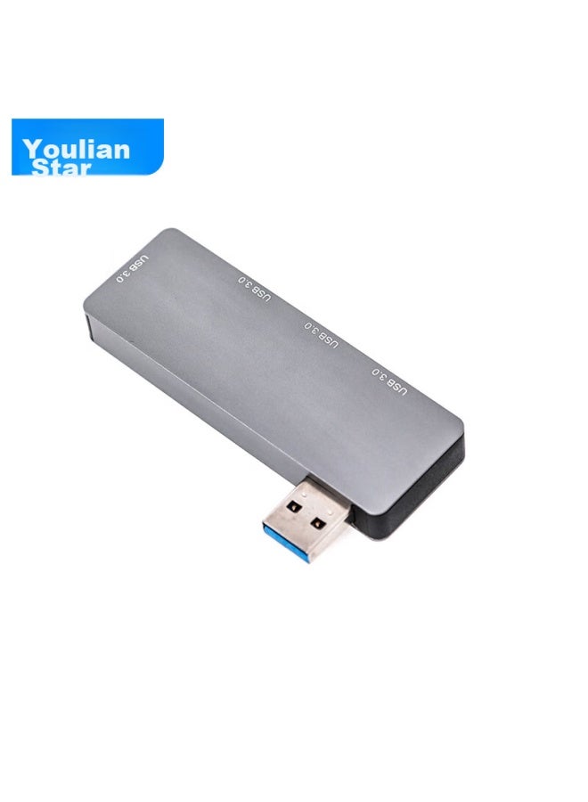 Union Star Youlianxing Full Usb 3.0 Hub Expansion Dock, 4 Ports On Left Side, Direct Plug-in Hub, One-to, Suitable For Apple, Huawei Laptops, Desktop Computers, Usb Drives, And Mice - Image 4