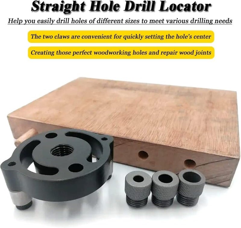 DIY Crafts Vertical Doweling Jig 610mm Woodworking Hole Puncher Selfcentering Drill Guide Locator For DIY Furniture Connection Up To Date Products Tools Hardwares 1 Red Black - Image 5