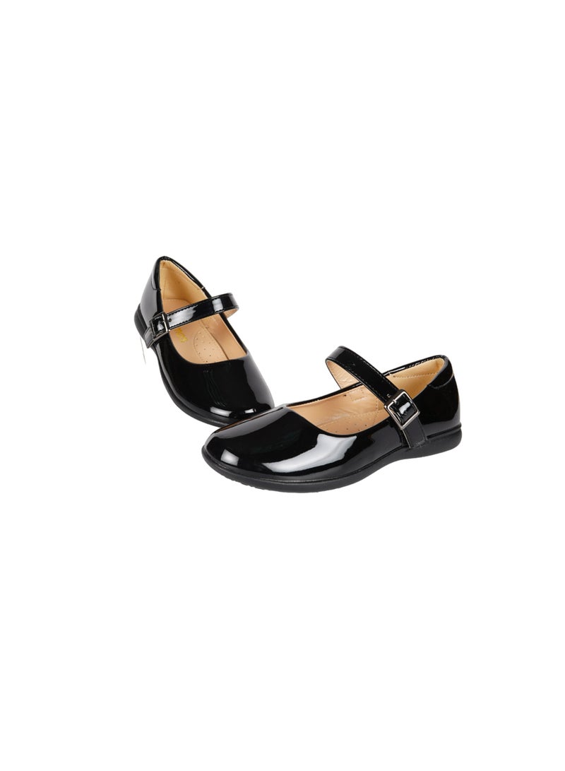 Ninos 103-77 Ninos Girls School Shoes Black 626-09M - Image 2