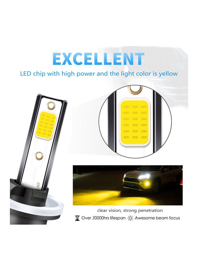 Loquat 2-Piece LED Fog Light Bulbs - Image 5