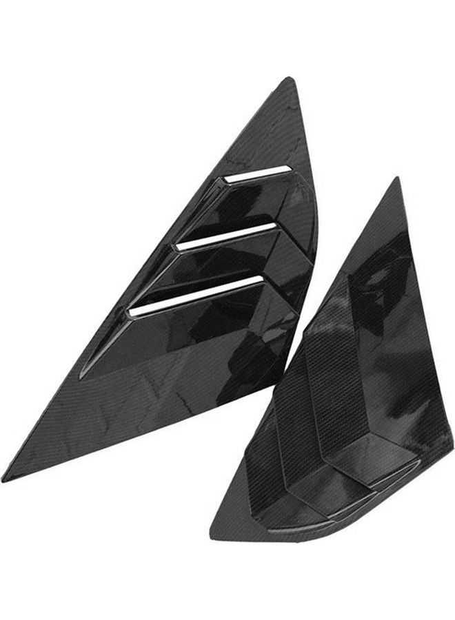 NIBEMINENT 2-Piece Rear Window Louver For Ford - Image 4