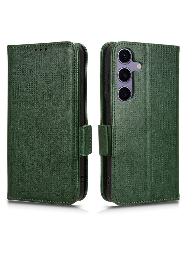 S-TOP Case For Samsung Galaxy S24+ 5G Symmetrical Triangle Leather Phone Case - Image 3