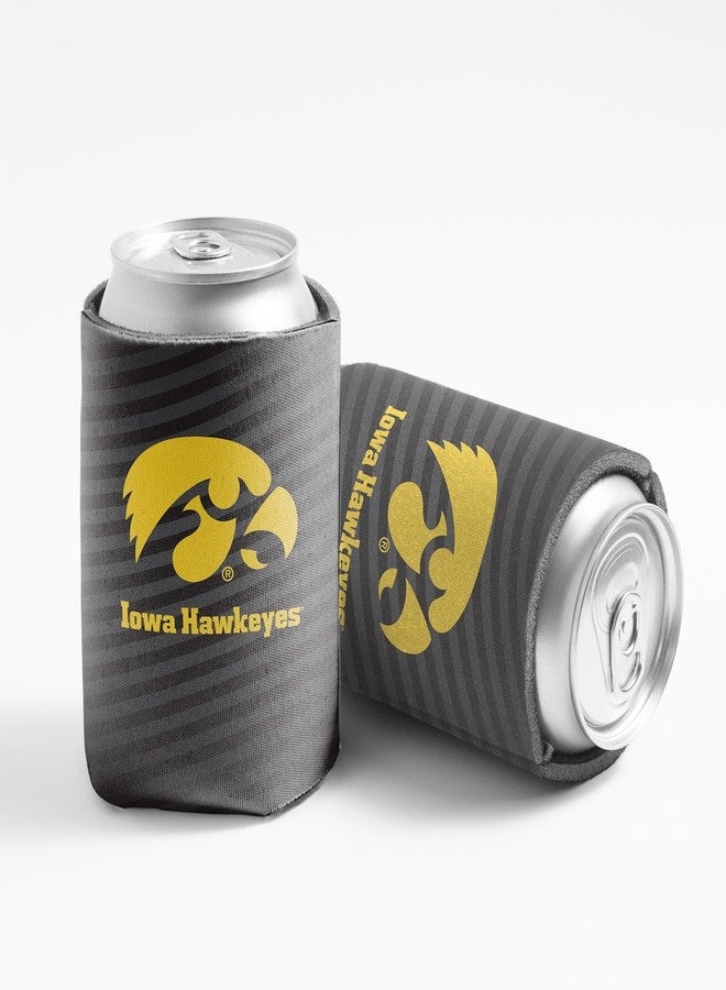 VictoryStore University of Iowa Can Coolers - 6-Pack Licensed Hawkeyes Sleeves - Iowa Hawkeyes #6 - Fits 12oz Cans/Bottles - Foam Insulated for Tailgates, BBQs & Game Day - VictoryStore - Image 2