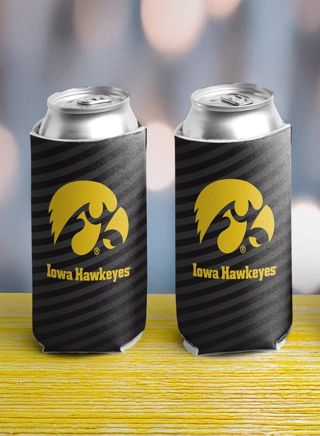 VictoryStore University of Iowa Can Coolers - 6-Pack Licensed Hawkeyes Sleeves - Iowa Hawkeyes #6 - Fits 12oz Cans/Bottles - Foam Insulated for Tailgates, BBQs & Game Day - VictoryStore - Image 3