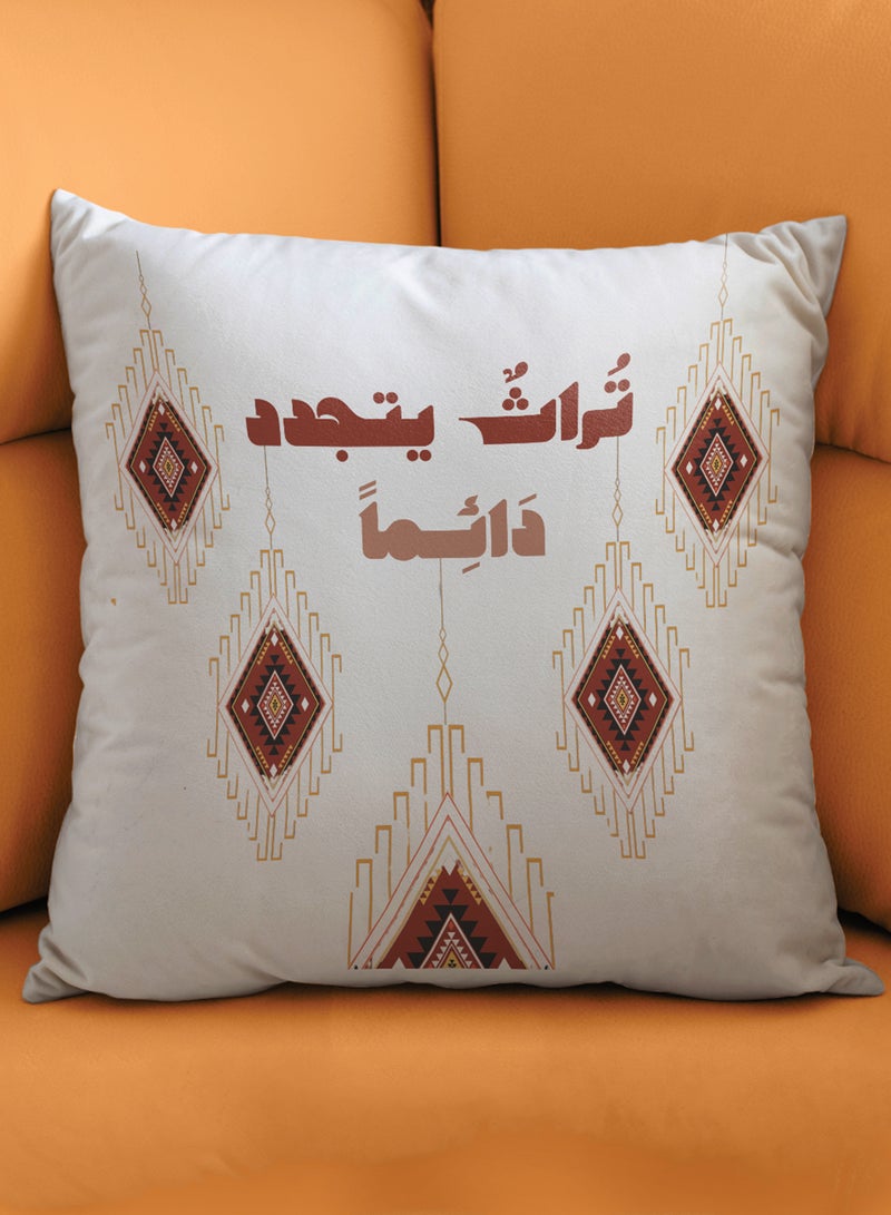LOWHA Polyester Pillowcase Cushion Cover with Continuously Reviving Heritage Design - Image 2