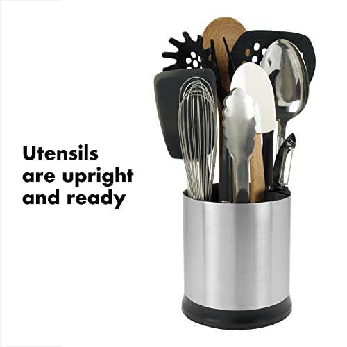 OXO Good Grips Stainless Steel Rotating Utensil Holder - Image 3