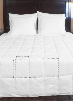 Duvet Insert Full Size-100% Cotton Comforter Down Alternative White-Quilted Lightweight Duvet Insert Thin Soft Breathable with Silver Trim and 8 Tabs - pzsku/ZE785B2E29D65D8145860Z/45/_/1693489273/85034784-3317-44ca-ba3c-8a84fef0f9d5