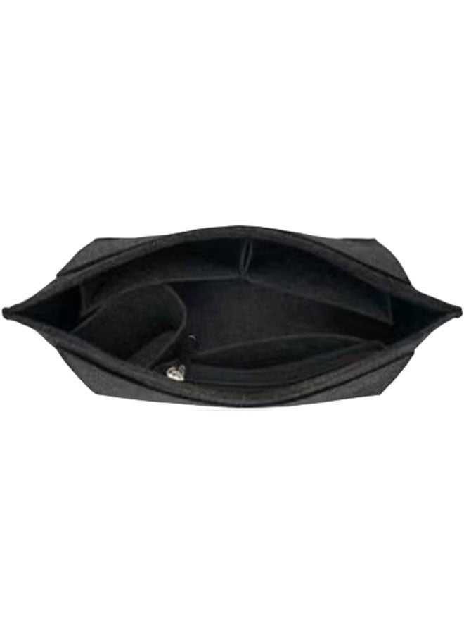 Organizer Insert for Tote Bag Felt Bag Organizer Purse Organizer Insert Handbag Organizer For Speedy, Tote, Handbag (Black,S) - Image 1