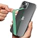 Sinjimoru Stretchable Silicone Phone Strap Flexible and Elastic Grip Holder for iPhone Android Secure Phone Loops Finger Grip with Wireless Charging Support Sinji Loop Mint - Image 2