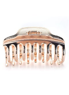 Suoirblss Suoirblss Women Lady Vintage Metal Claw Hair Clip Bath Shark Chuck Top Clip Hair Accessories for Thick Hair Rose Gold 