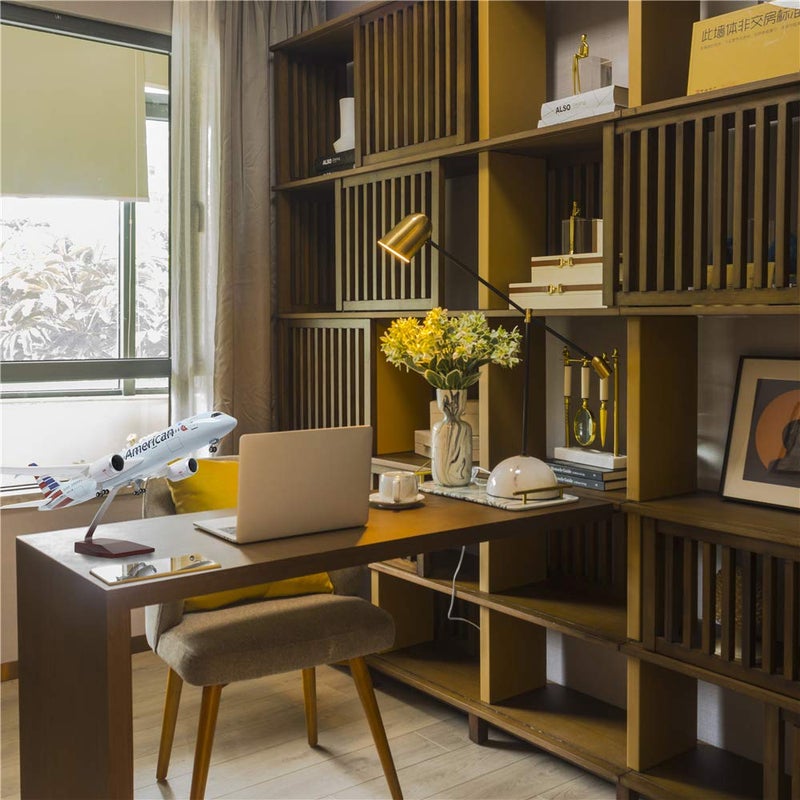 24-Hours Boeing 787 1:130 Scale Jet Model with LED Light (Touch/Sound Control) for Decoration or Gift - Image 3