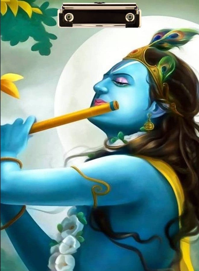 Creative Print Solution Krishna Flute Digital Reprint Clip Board Examination Pad for Shop, Medical,Grocery Size 14x10 - Image 2