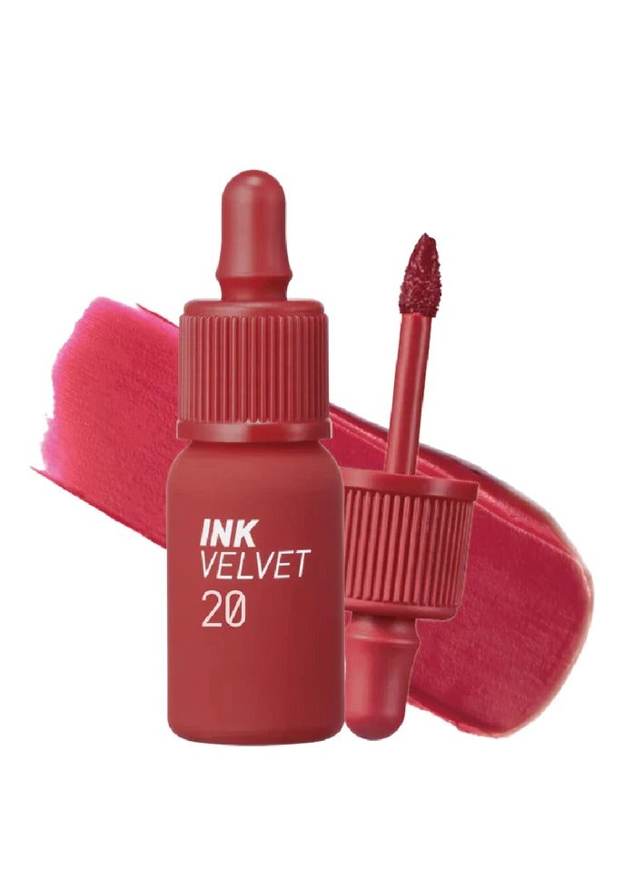 Peripera Ink the Velvet Lip Tint | 20 classy plum rose , 0.14 fl oz - Image 1