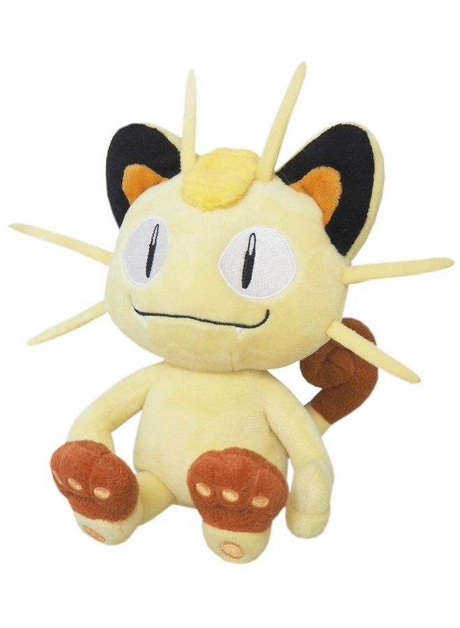 Sanei مجموعة بوكيمون الكل النجوم Pp37 ميوث 8" دمية محشوة بيج - Image 1