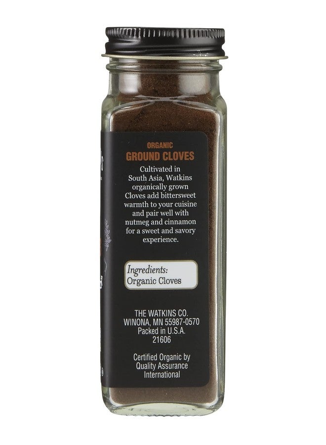 Watkins Gourmet Organic Spice Jar, Ground Cloves, 2.4 Ounce - Image 2