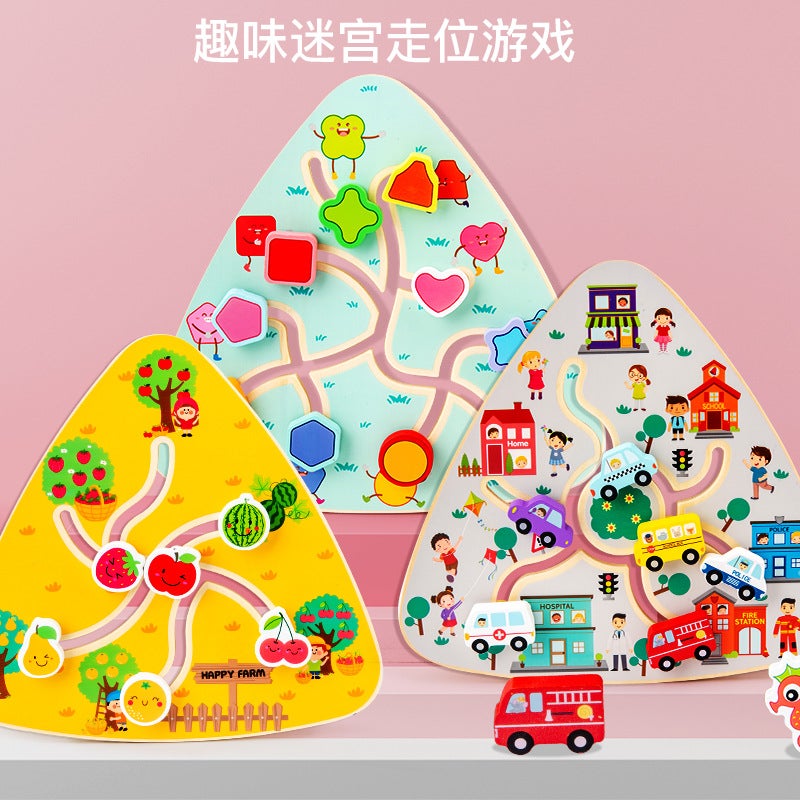 Children'S Puzzle Logical Thinking Training Space Concentration Attention Teaching Aids Artifact Parent-Child Interactive Game Toy - Image 2