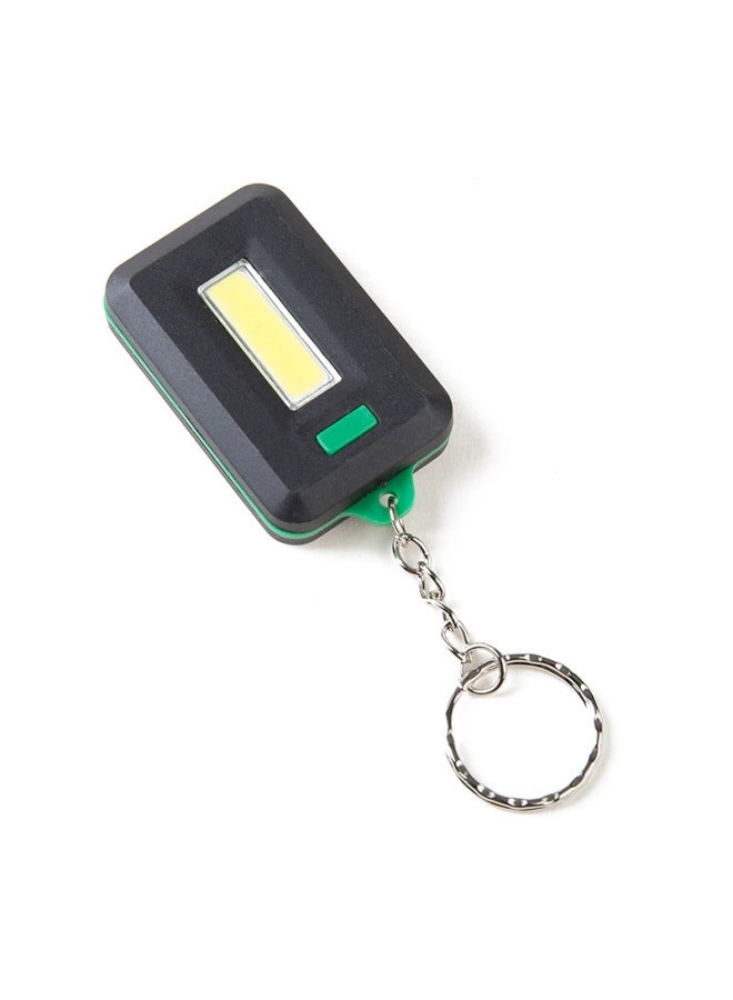 Outdoor Mini Led Keychain Light Portable Flashlight Camping Light Dry Battery Mountaineering Backpack Work Light-Product Specifications:Green  - Image 1