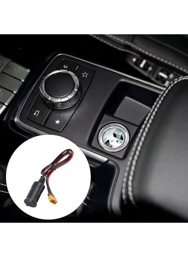 1 5م 30 أمبير XT60 محول مقبس سيارة من ذكر إلى أنثى سلك تمديد لمخرج السيارة - Image 3