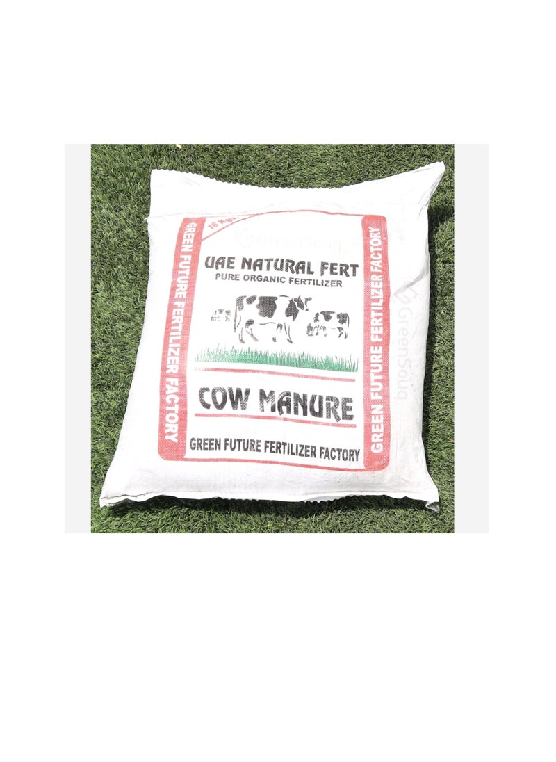 Green Future - Cow Manure Organic 100% Natural Fertilizer 16 Kg - Image 1