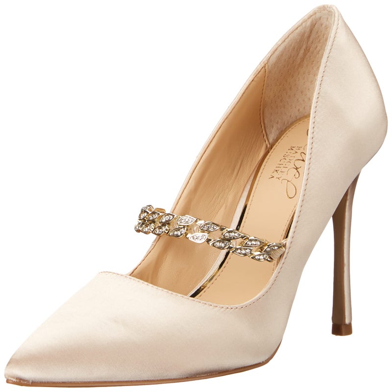 Jewel Badgley Mischka Jailene Ankle Strap Stiletto