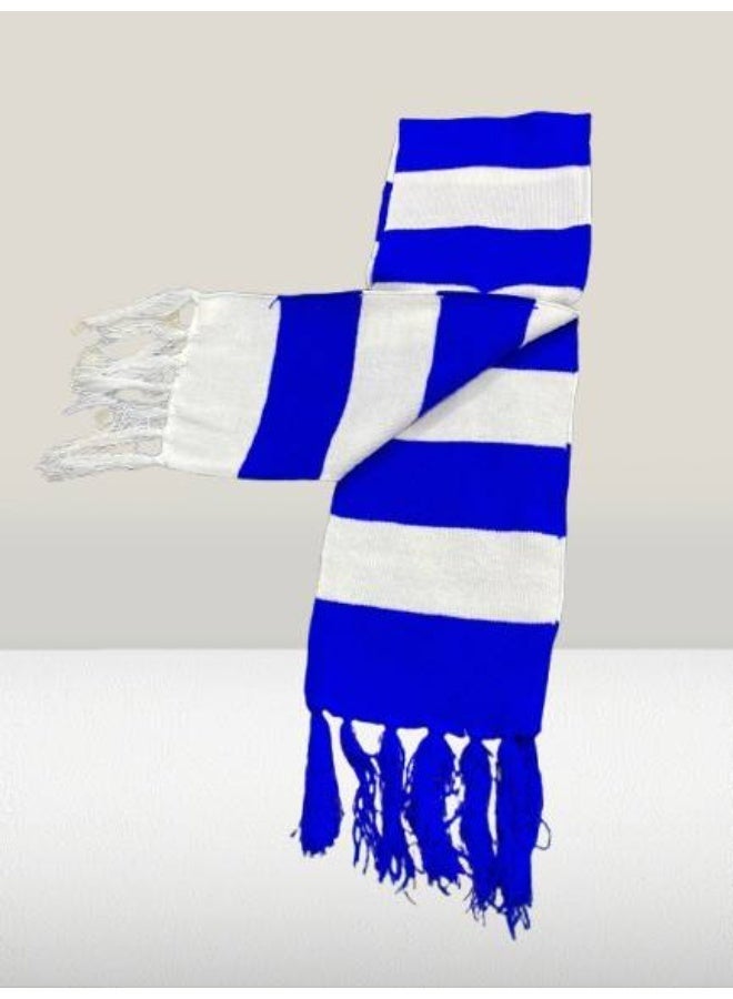 شال النادي الهلال السعودي – وشاح مشجعين فاخر – مناسب للمباريات والتشجيع - Image 2