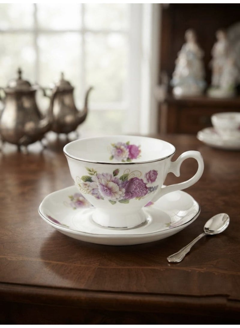 Coffee Cup With Saucer - Image 2