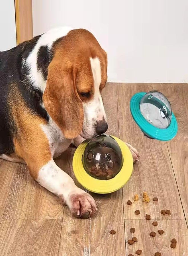PET FUN لعبة بيت فن التفاعلية لتوزيع الطعام ببطء | كرة مكافآت الذكاء | موزع طعام ولعبة مضغ للحيوانات الأليفة لجميع سلالات الكلاب والقطط والجراء | تشجع على الأكل ببطء والتحفيز الذهني | عبوة من قطعتين - Image 5