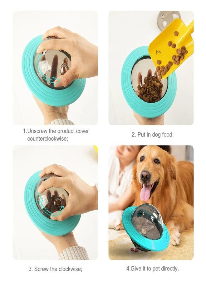 PET FUN لعبة بيت فن التفاعلية لتوزيع الطعام ببطء | كرة مكافآت الذكاء | موزع طعام ولعبة مضغ للحيوانات الأليفة لجميع سلالات الكلاب والقطط والجراء | تشجع على الأكل ببطء والتحفيز الذهني | عبوة من قطعتين - Image 3