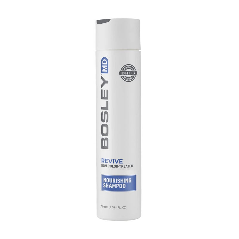 BosleyMD BosRevive Nourishing Shampoo for Noticeably Thinning and Non Color-Treated Hair, Rosemary, 10.1 Oz