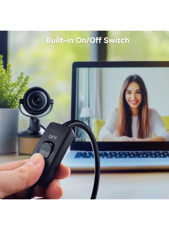 Cable Matters 6 ft USB 3.0 Extension Cable with On/Off Switch, Supports Data and Power, Ideal for USB-Powered Devices and Privacy Control - Image 3