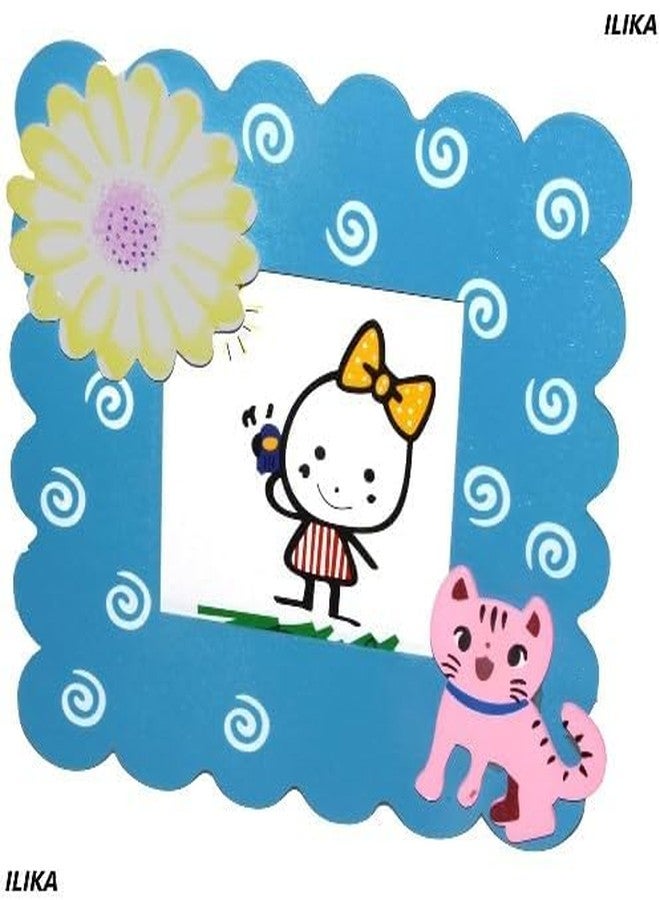 ILIKA Wooden Cute Animal Design Photo Frame for Birthday Return Gift (12) - Image 2