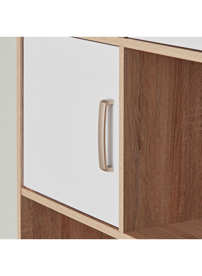 Home Box Alford Cooper Bookcase With 3 Doors 80 x 190 x 39.5 cm  - Image 5